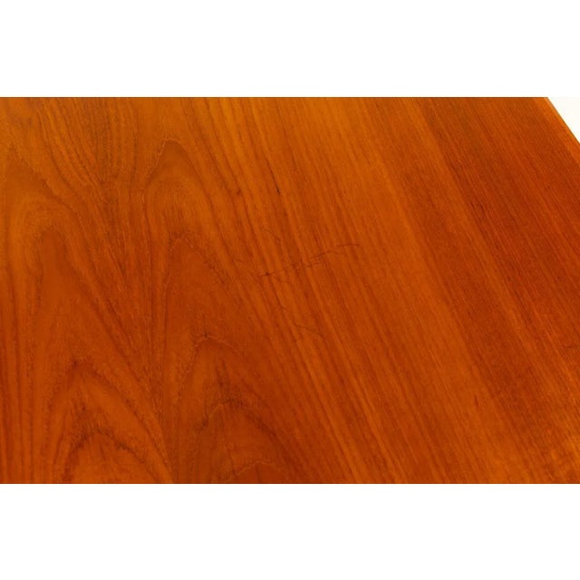 Vintage Danish Teak Drop Leaf Dining Table, 1950s For Sale - Image 13 of 18