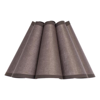 Polly Scalloped Shade, Umber For Sale