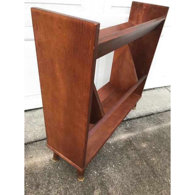 Mid 20th Century Mid Century Modern Danish-Inspired Bookcase For Sale - Image 11 of 12