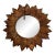 1990 Ben and Lael Copper Sunflower Mirror For Sale