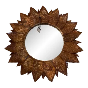 1990 Ben and Lael Copper Sunflower Mirror