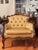 1960s Vintage French Provincial/Louis XV Style Carved Wood Sofa and Armchairs – Set of 3 For Sale - Image 5 of 12
