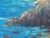 Textile Alfonso Coastal Beach Scene Painting on Canvas For Sale - Image 7 of 12