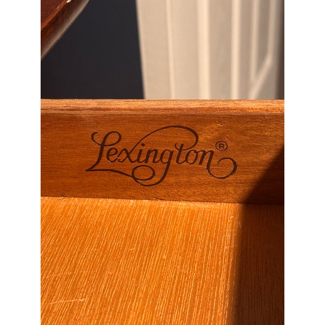 1990s 1990s Lexington Chez Michelle Armoire Chiffoniere Wardrobe For Sale - Image 5 of 5