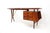 Mid-Century Modern Teak Desk by Louis Van Teeffelen for Webe, 1950 For Sale - Image 4 of 18