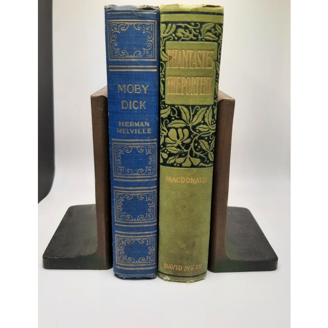 Bradley Hubbard Bradley and Hubbard Cottage Bookends For Sale - Image 4 of 9