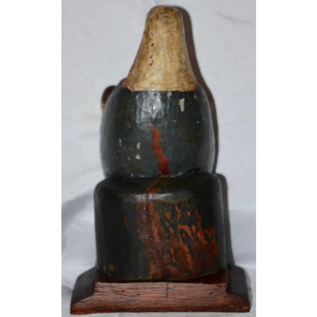 Late 19th Century Hand-Carved Polychromed Montserrat Virgin Statue For Sale In Nashville - Image 6 of 12