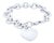 Tiffany & Co. Sterling Silver Heart Tag Charm Bracelet Tiffany & Co. In Box For Sale
