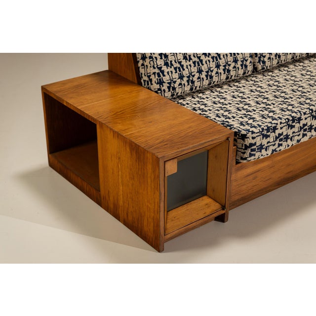 Brown Sofas and Storage Elements from Giuseppe Rivadossi, Italy, 1970s, Set of 2 For Sale - Image 8 of 14