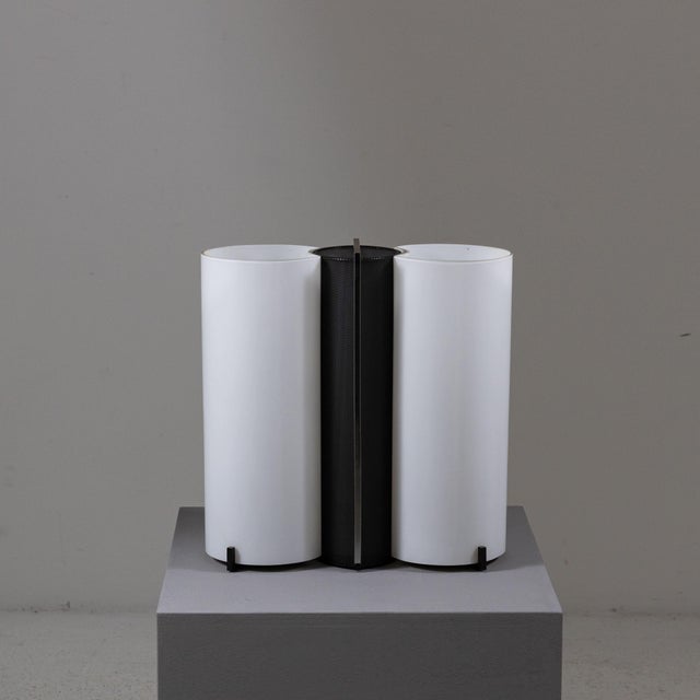 1970s Glass and Metal Table Lamp, 1970s For Sale - Image 5 of 14