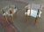 Semon Bache Gilbert Rohde Style Brass & Mirrored Glass Cloud Tables - 2 Pieces For Sale - Image 4 of 13