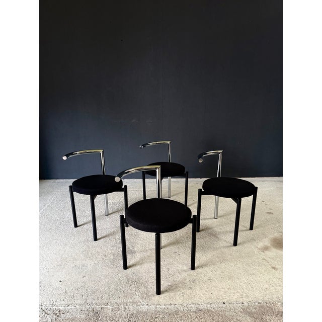 Postmodern Dining Chairs, Italy, 1980s, Set of 4 For Sale - Image 9 of 18