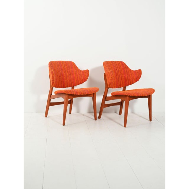 Randers Møbelfabrik 306 Armchairs by Jens Hjorth for Randers Møbelfabrik, 1953, Set of 2 For Sale - Image 4 of 10