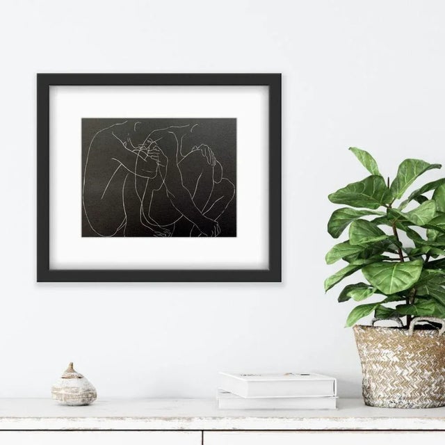 Early 21st Century Luiza Kasprzyk, An Empathy, 2020, Linocut For Sale - Image 5 of 6