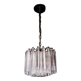 Icicle Pendant in Patinated Finish For Sale