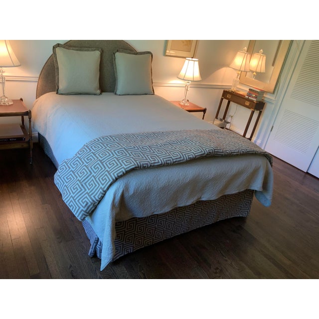 Custom Matalase - Duvet Cover & 2 Matching Euro Shams For Sale In Chicago - Image 6 of 11