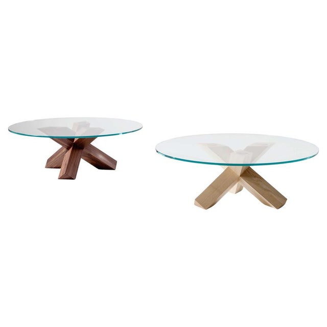 La Rotonda Coffee Tables by Mario Bellini for Cassina, Set of 2 For Sale - Image 11 of 11