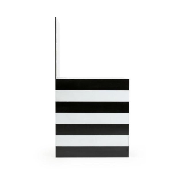 Simbolo stripes chair in powder-coated aluminum by altreforme dimensions: d 42 x w 38 x h 84 cm. Sh: 45 cm. Materials:...