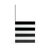 Simbolo stripes chair in powder-coated aluminum by altreforme dimensions: d 42 x w 38 x h 84 cm. Sh: 45 cm. Materials:...