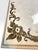 Vintage Italian Neoclassical Etched Marble and Gilt Brass Low Coffee Table For Sale - Image 14 of 17