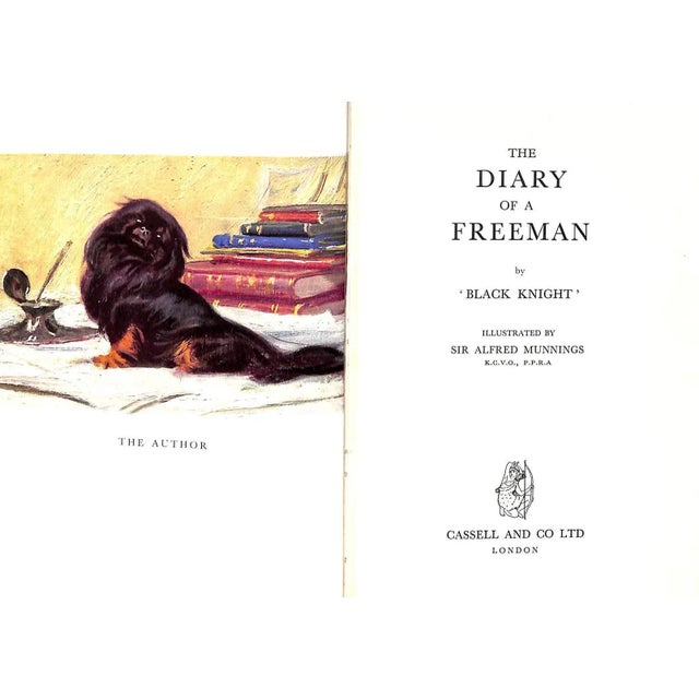 'Black Knight' [182] pp. Cassell and Co Ltd 1953 8" x 5 1/2" Illustrated by Sir Alfred Munnings