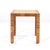 Mid 20th Century Bielecky Brothers Mid Century Rattan, Cane and Brass Side End Table For Sale - Image 5 of 9