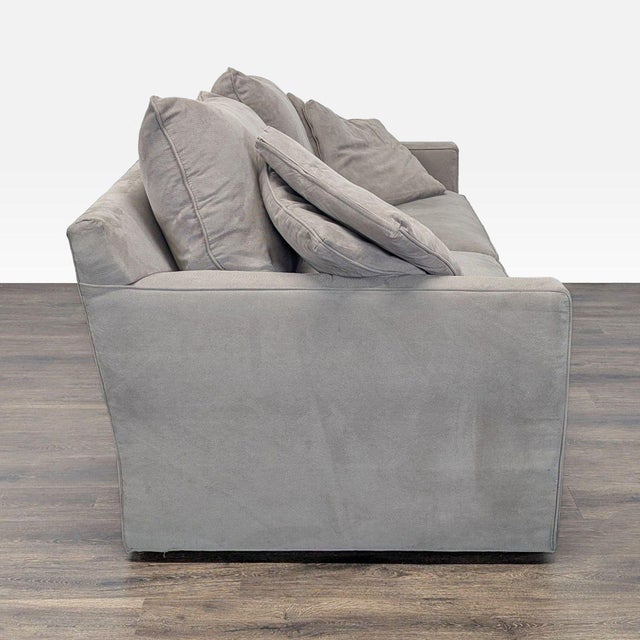 2010s Room & Board Gray Fabric Sleeper Sofa With Pull-Out Mattress For Sale - Image 5 of 12