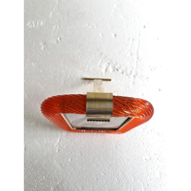 Ambertorchon Murano Glass Picture Frame by Simoeng For Sale - Image 4 of 8