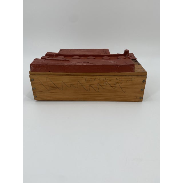 Klaus vom Bruch, Holzbatterie Wall Object, 1995, Wood & Resin For Sale - Image 11 of 16