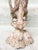 Antique Chinese 16.5” Tall Kuan Yin Wood Statue For Sale - Image 9 of 11