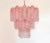 Pink Italian Chandelier in Murano Glass, 1980s For Sale - Image 8 of 12