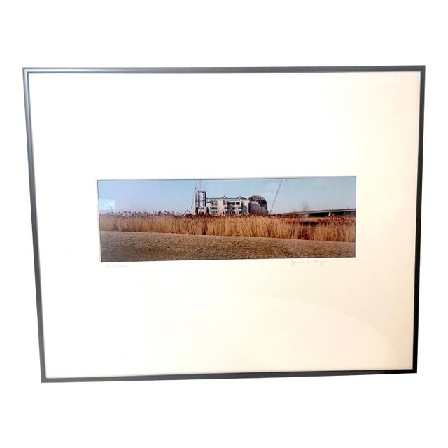 Vintage Original James E. Payne Liberty Science Center Architectural Photograph For Sale