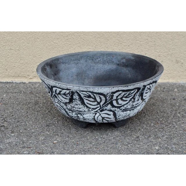 Bohemian Concrete Planter, 1970s For Sale - Image 4 of 4
