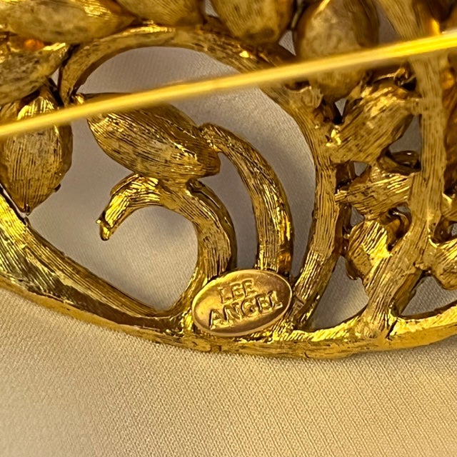 American 1990s Lee Angel Brooch For Sale - Image 3 of 6