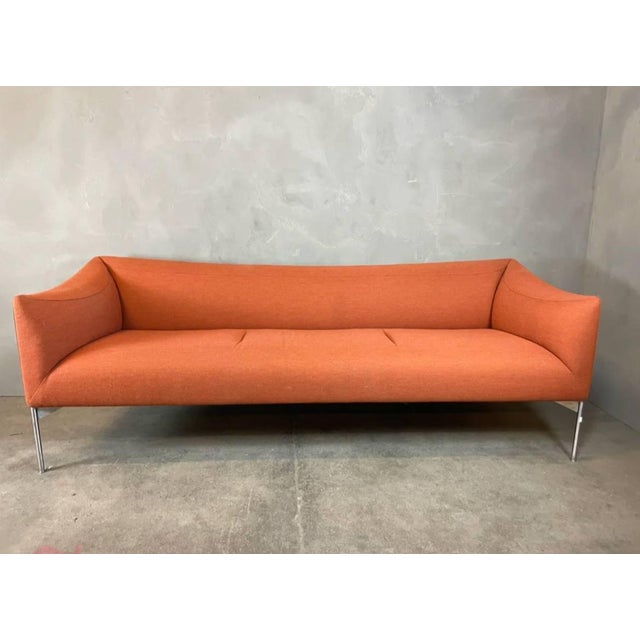 Mid-Century Modern 1960s ‘Bow’ Sofa - Modern Sculptural Danish Design Attributed to Anderssen & Voll for Erik Jørgensen For Sale - Image 3 of 9
