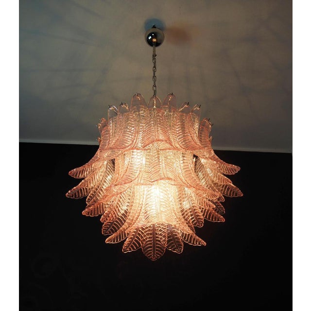 Italian Murano Felci Glass Chandeliers, 1980s For Sale - Image 11 of 18