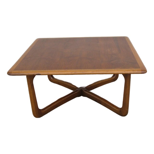 Mid 20th Century Lane Perception Square Cocktail Table Model 908-17 For Sale