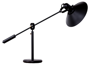 Black Counterbalance T Lamp by J. J. M. Hoogervorst for Anvia, 1970s