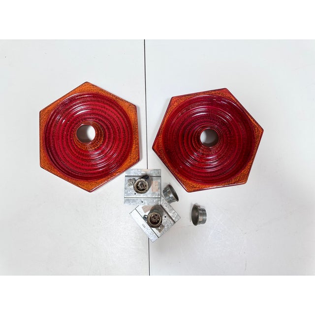Ceramic Wall Lights from Hustadt Leuchten, Germany, 1970s, Set of 2 For Sale - Image 15 of 18