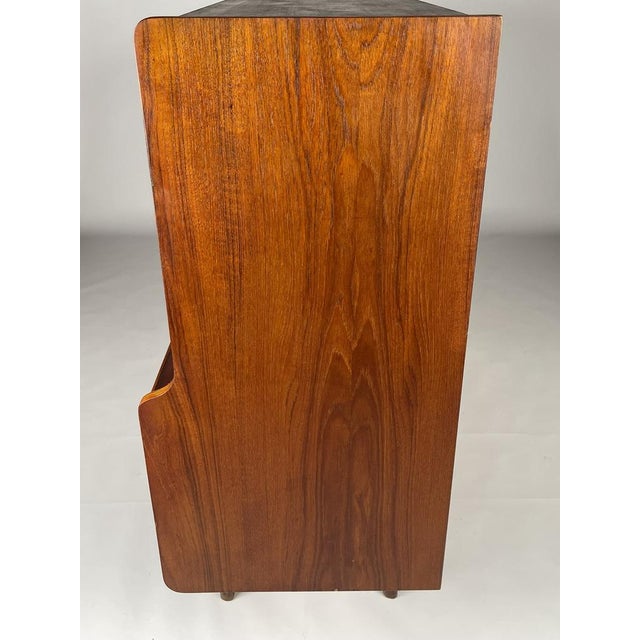 Tall Danish Teak Sideboard, 1960s For Sale - Image 14 of 17