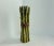 Charming ceramic Trompe I'Loeil asparagus bundle pottery figurine with realistic hand-painted detail and a tied-stem...