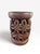 Vintage Tribal Nobility Bamileke Spiral Stool/ Side Table Cameroon 16" H For Sale In New York - Image 6 of 10
