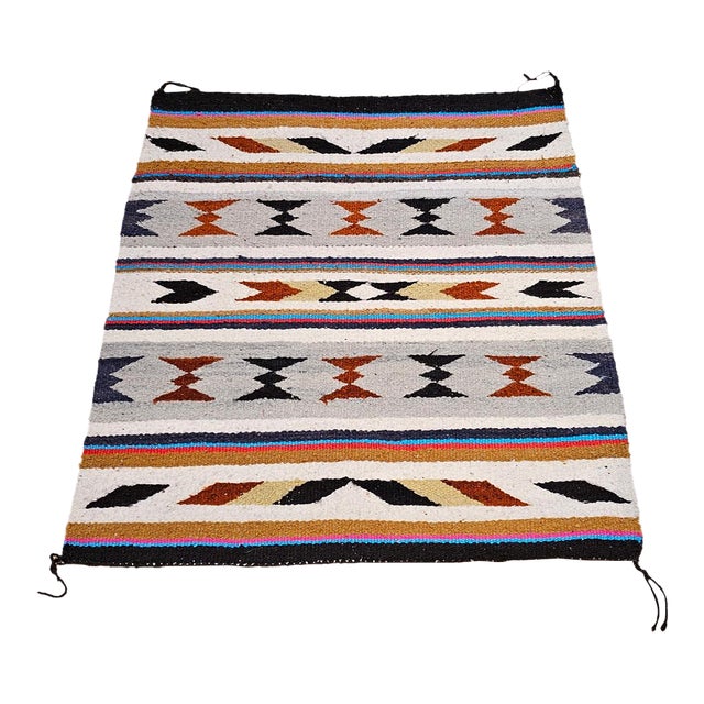 Mid 20th Century Navajo Style Rug For Sale