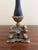 Metal Neoclassical Grand Tour Lion-Paw Taper Candlestick For Sale - Image 7 of 9