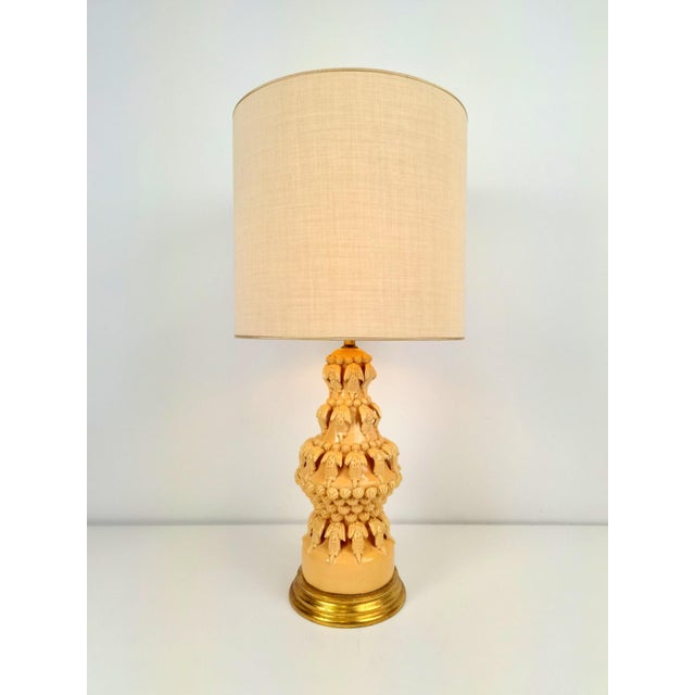 1960s Ceramic Table Lamp by Cerámica Bondia Manises, Spain, 1960 For Sale - Image 5 of 9