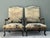 Wood Vintage 18th Century French Baroque Tapestry Arm Chairs - A Pair For Sale - Image 7 of 12