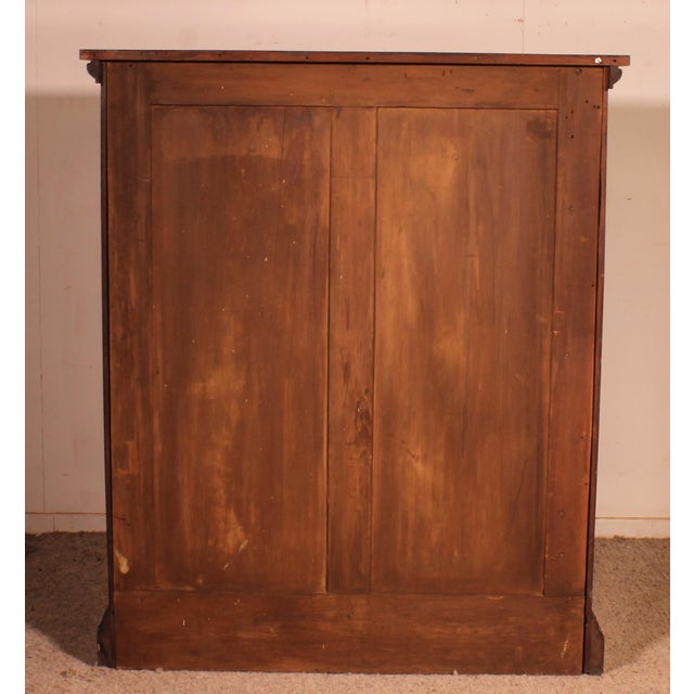 William IV Mahogany Open Bookcase with Secret Drawer, England, 1830s For Sale - Image 10 of 14