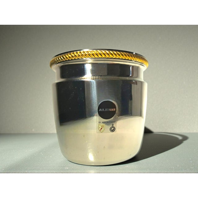 Silver Alessi Mercurio Barware Set in Stainless Steel, 1970s, Set of 5 For Sale - Image 8 of 11