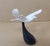 Vintage - Pair of John Perry Seagulls in Flight Figurines - Black Base - White Matte Pellucida For Sale - Image 12 of 15