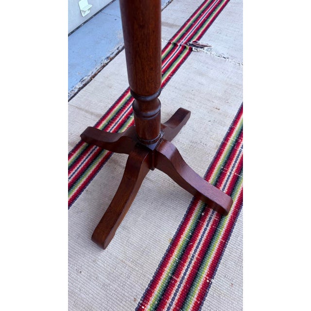 Antique Turned Mahogany Coat & Hat Rack, Circa 1890-1910 For Sale - Image 16 of 18